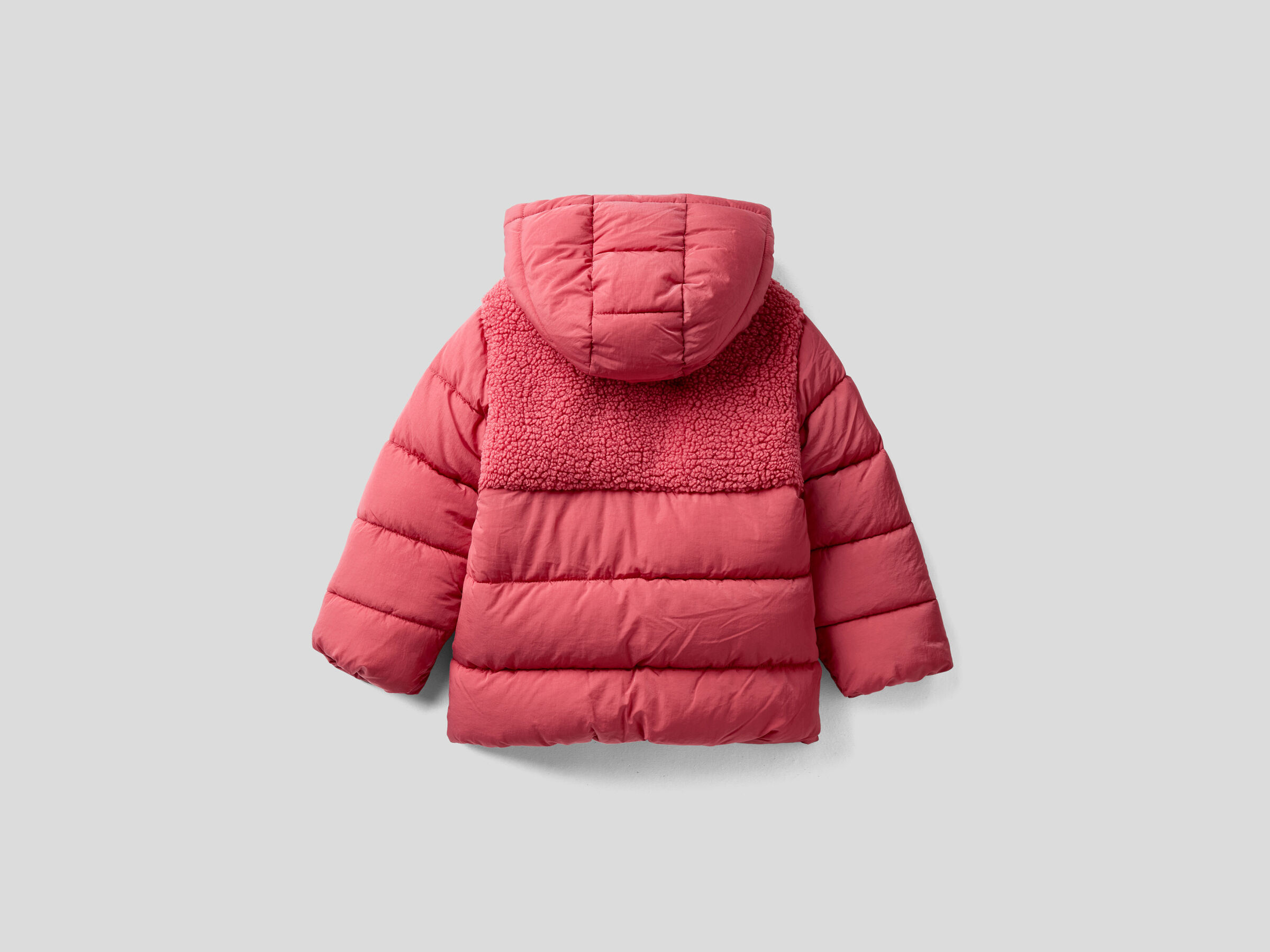 Jacket in nylon and fur image number 2