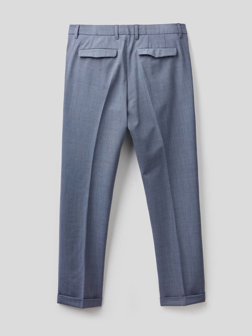 Slim fit chinos with cuffs image number 2