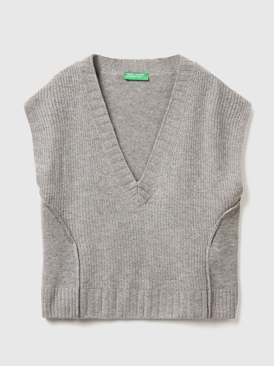 S/L V NECK SWEATER Women image number 1