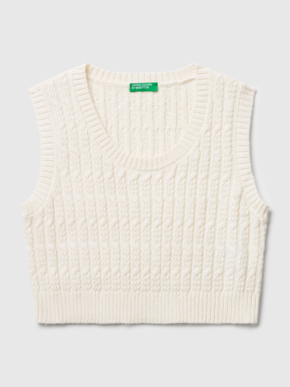 SLEEVELESS SWEATER Junior Girl image number 1