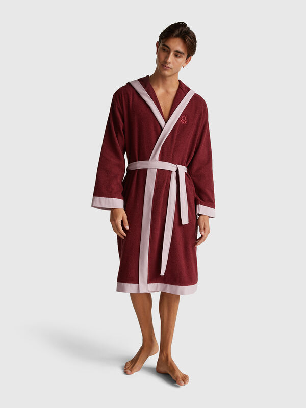 Robe with logo