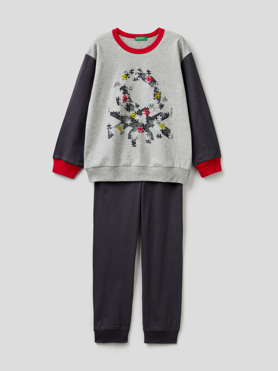 Pyjamas in 100% cotton with print image number 1