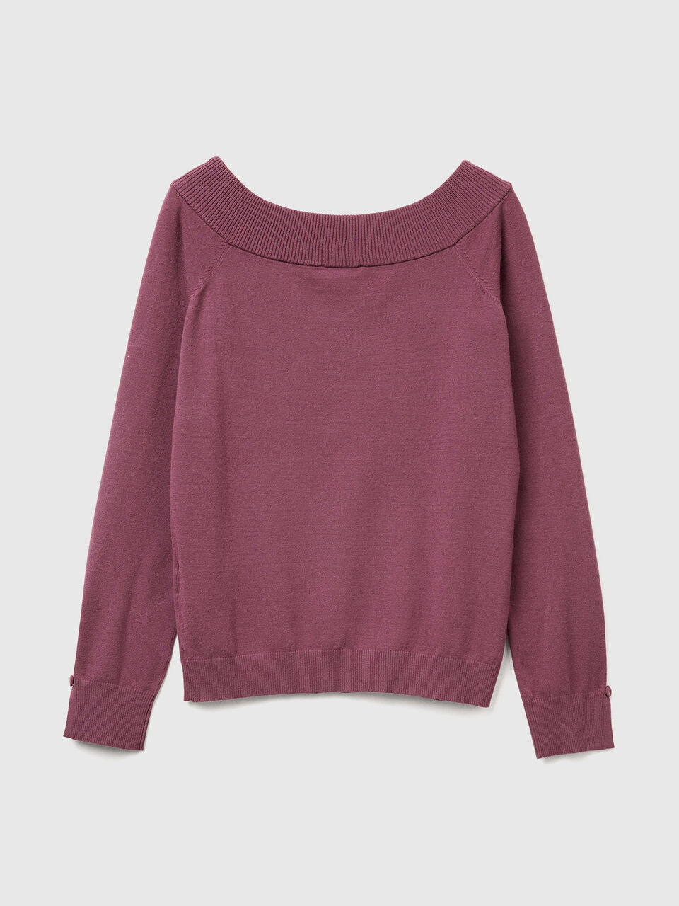 BOAT-NECK SWEAT.L/S Women image number null