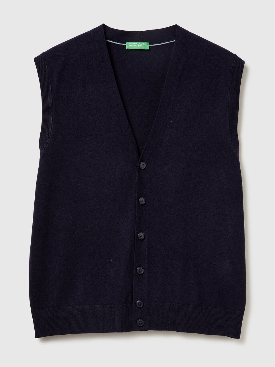 S/L V NECK SWEATER Men image number 1