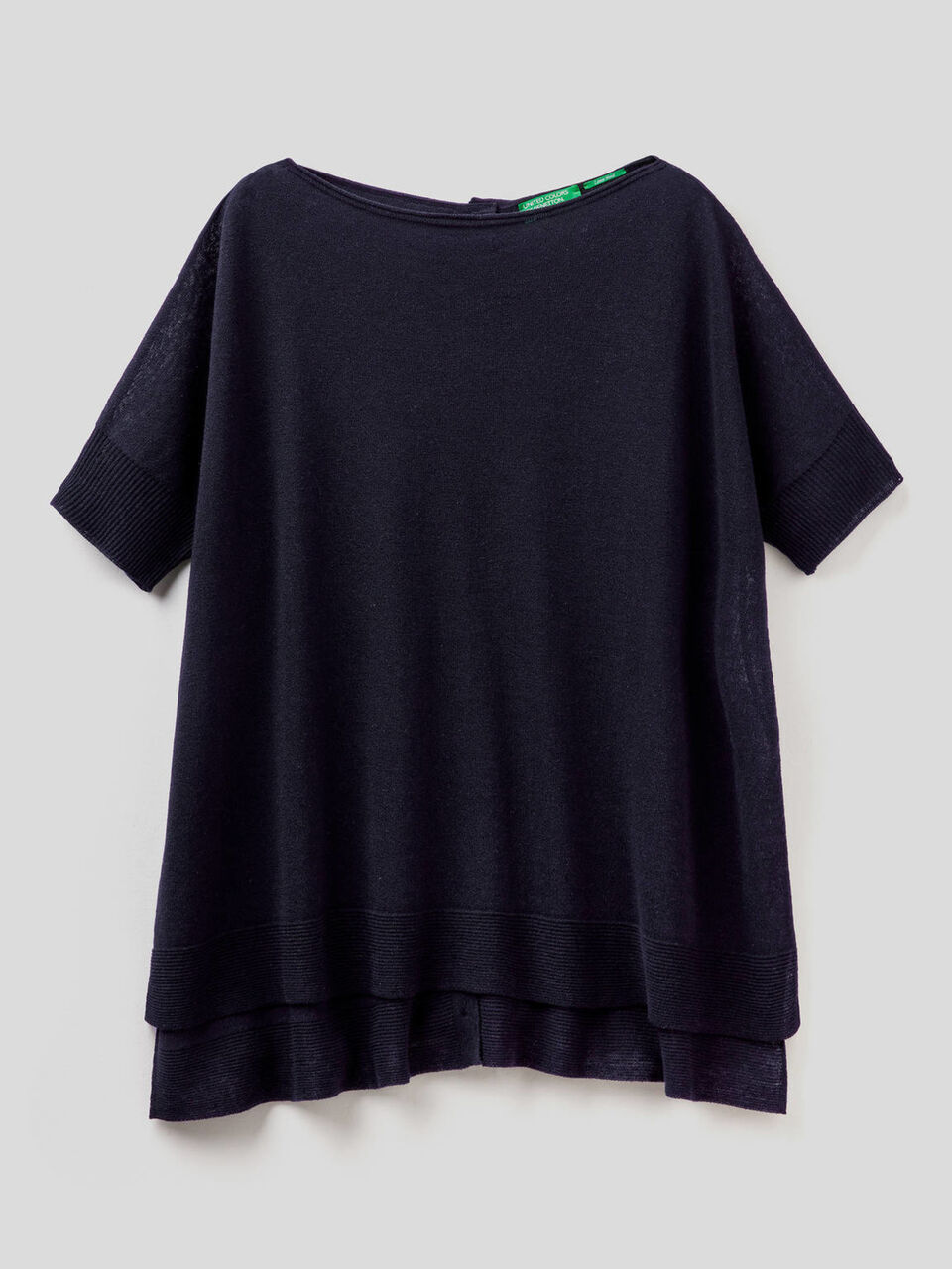 Oversized short sleeve sweater image number 1