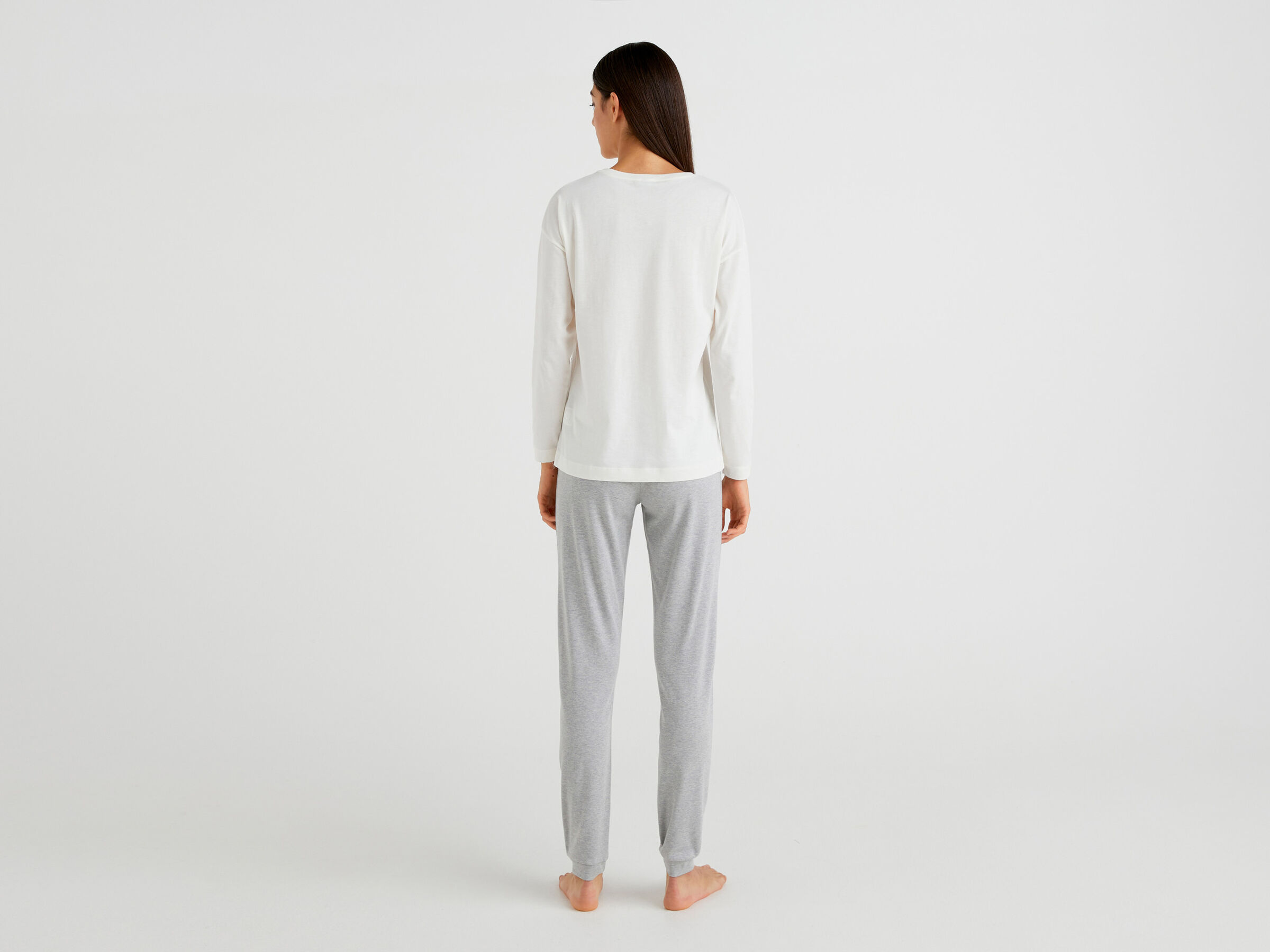 Owl pyjamas in warm cotton image number 2