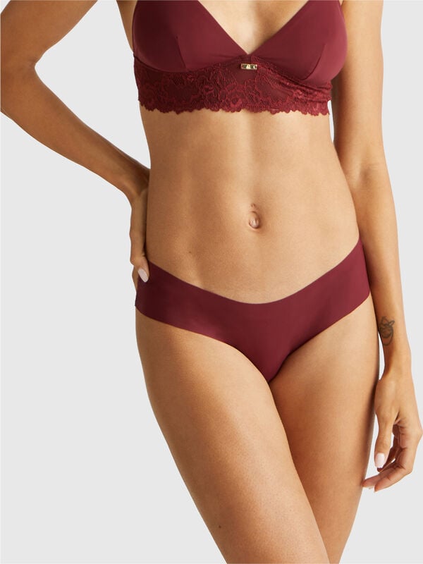 Stretch underwear with lace Women