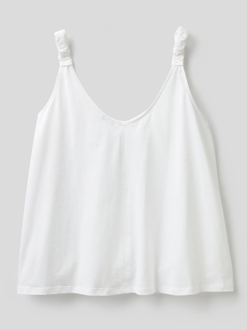 Long fiber cotton tank top image number 2