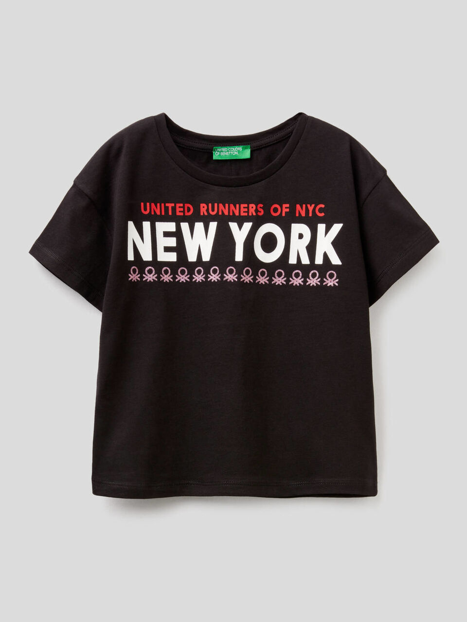 Pure cotton boxy t-shirt image number 1