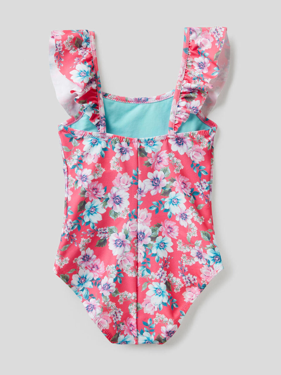 One-piece floral print swimsuit image number 2