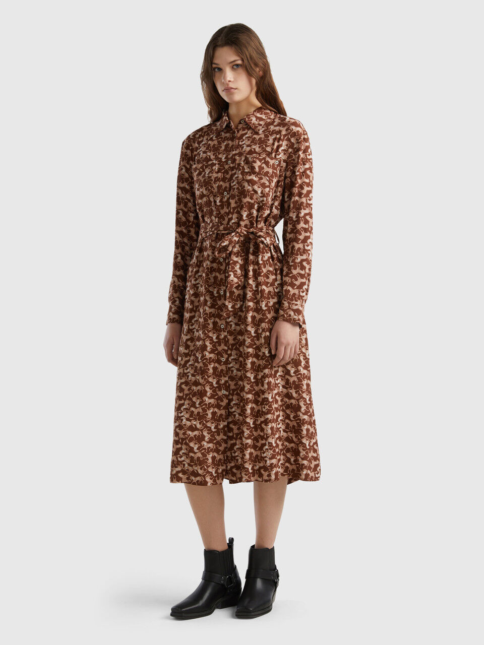 Women s Midi Dresses New Collection 2024 Benetton
