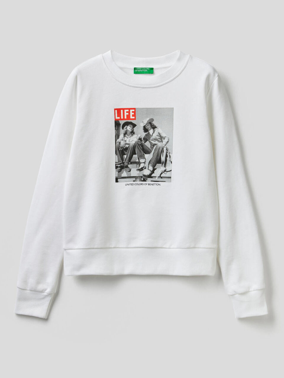 Life sweatshirt in 100% organic cotton image number 1