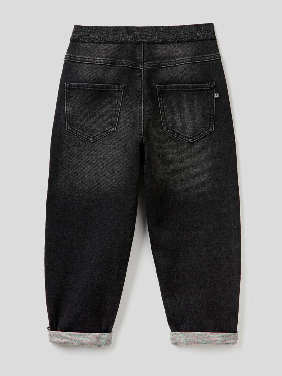 Balloon jeans with stretch waist image number 2