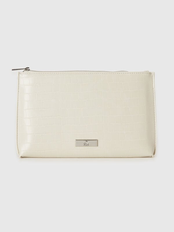 Bag with crossbody bag and coconut print Women