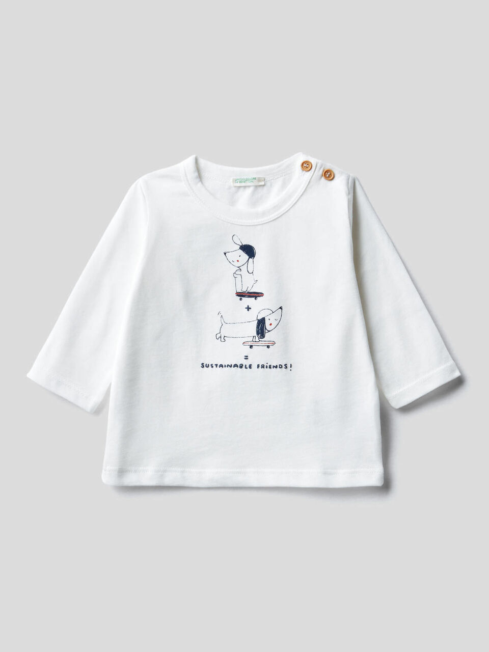 Long sleeve t-shirt with print image number 1
