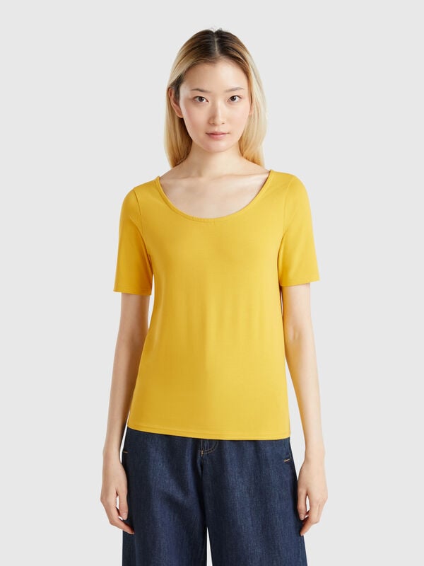 Slim fit reversible t-shirt Women