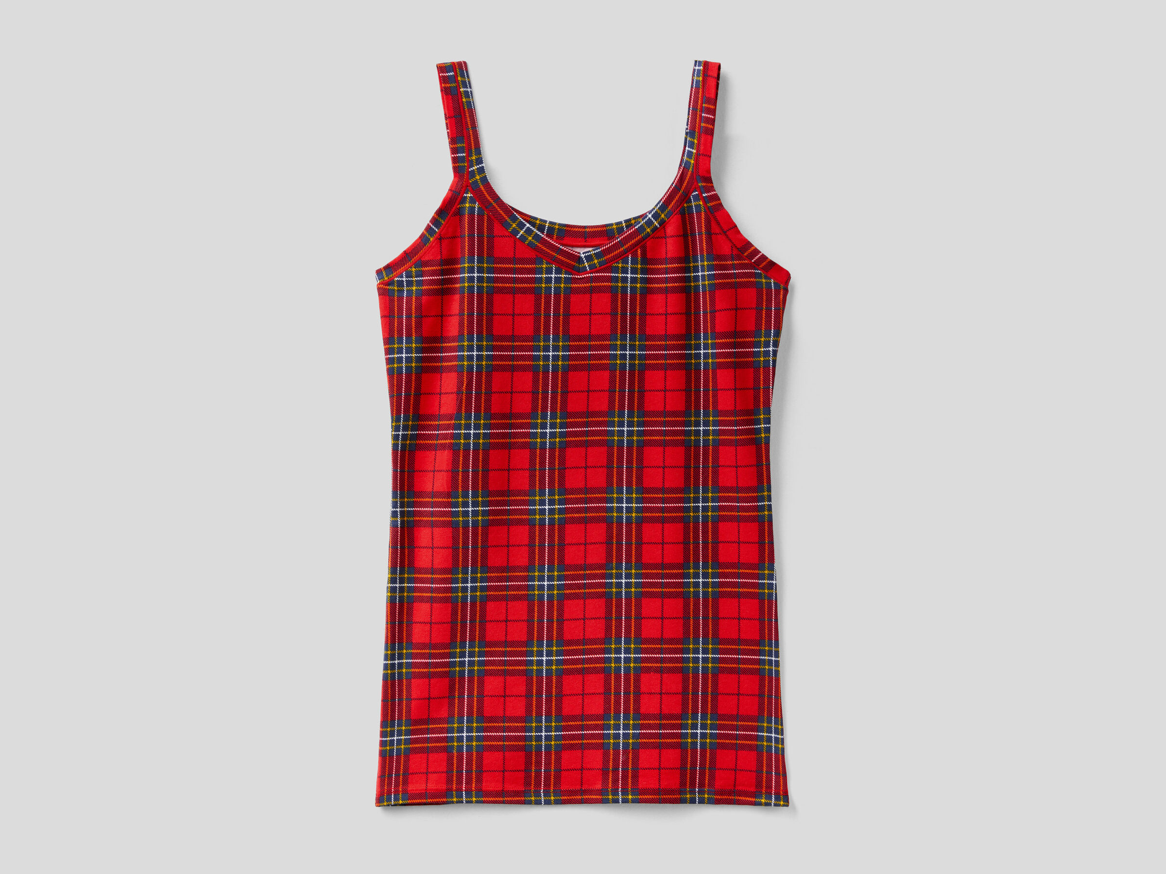 Tank top in super stretch organic cotton image number 3