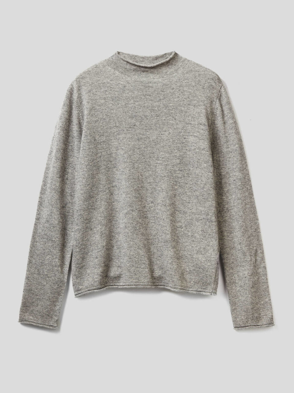 Solid colored turtleneck sweater image number 1