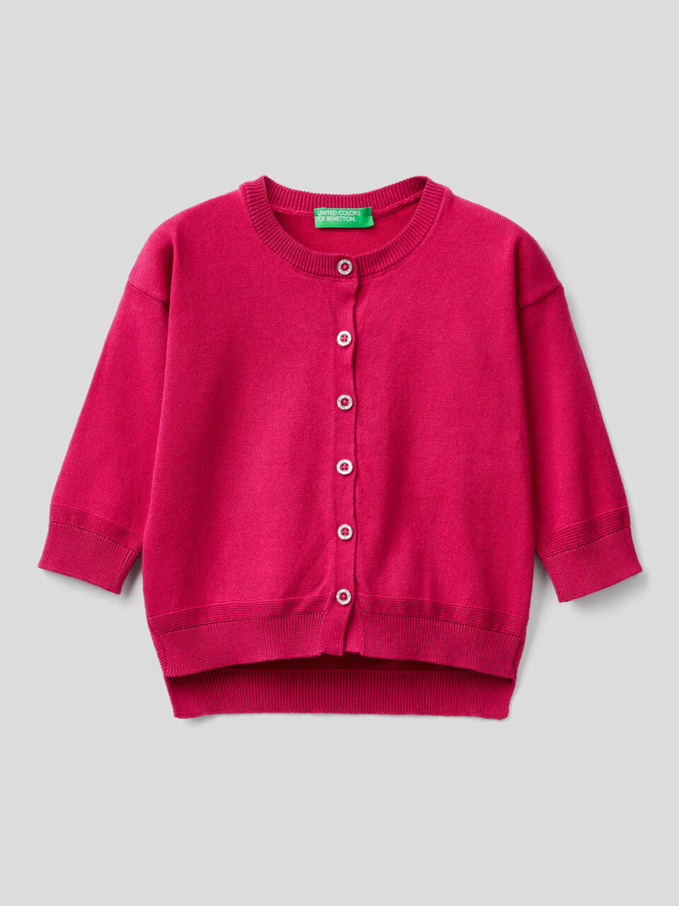 Cardigan with glittery buttons image number 1