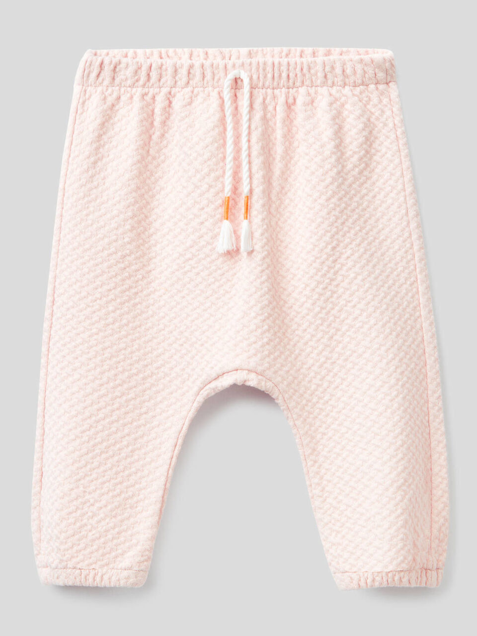 Trousers in knit stretch organic cotton image number 1