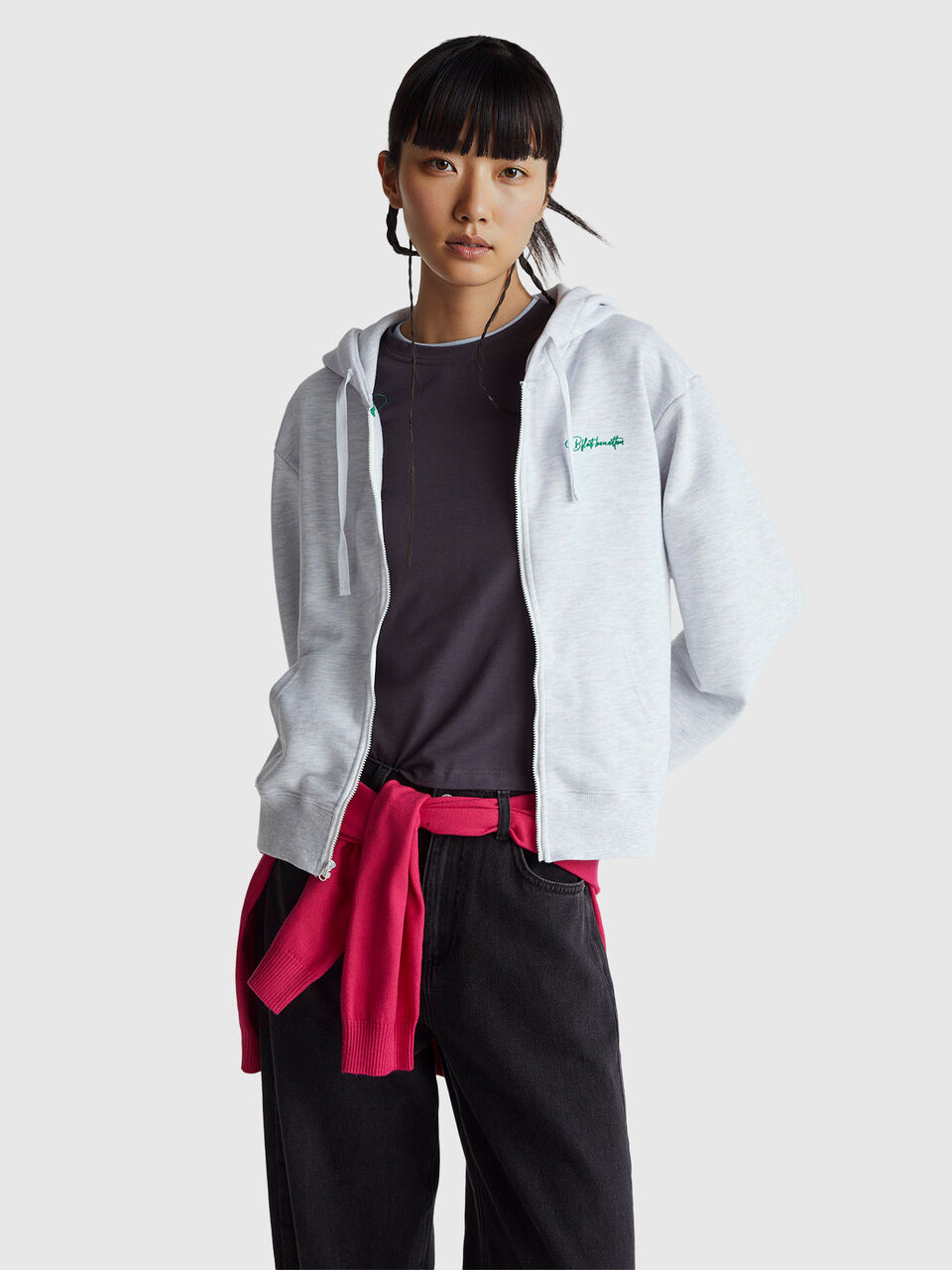 JACKET W/HOOD L/S Women image number null