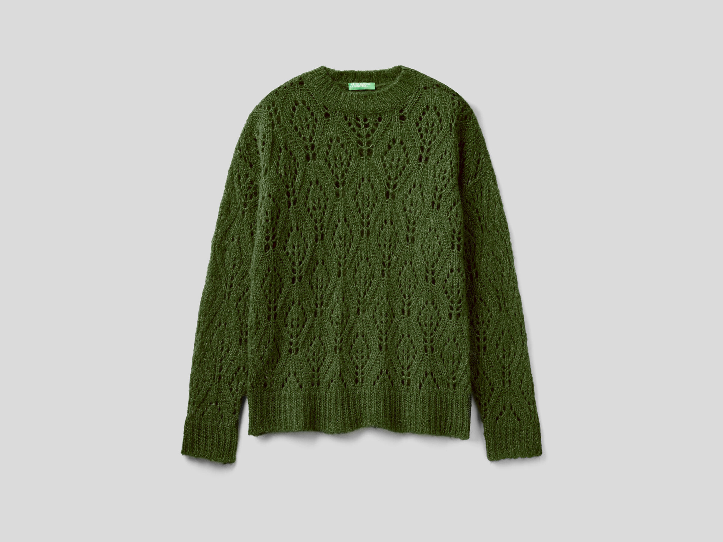 Lace look sweater image number 4