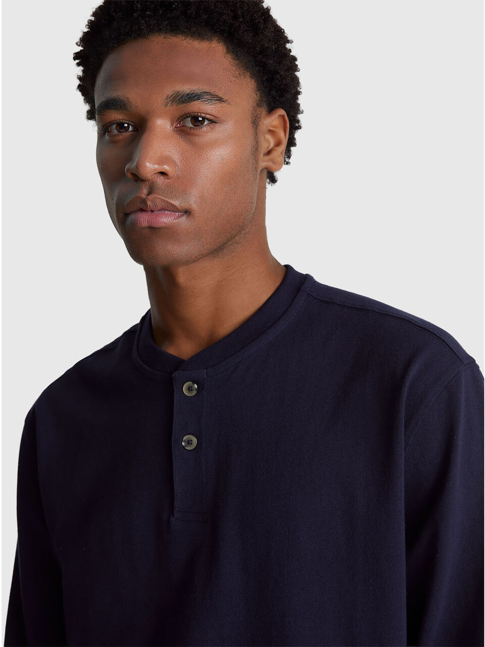 ROUND NECK SWEATL/S Men image number null