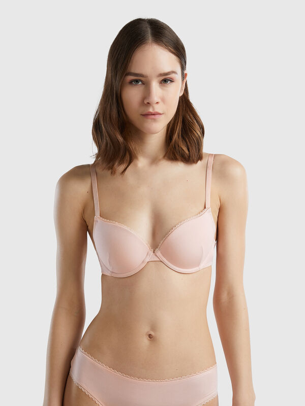 Push up bra in stretch Modal Women