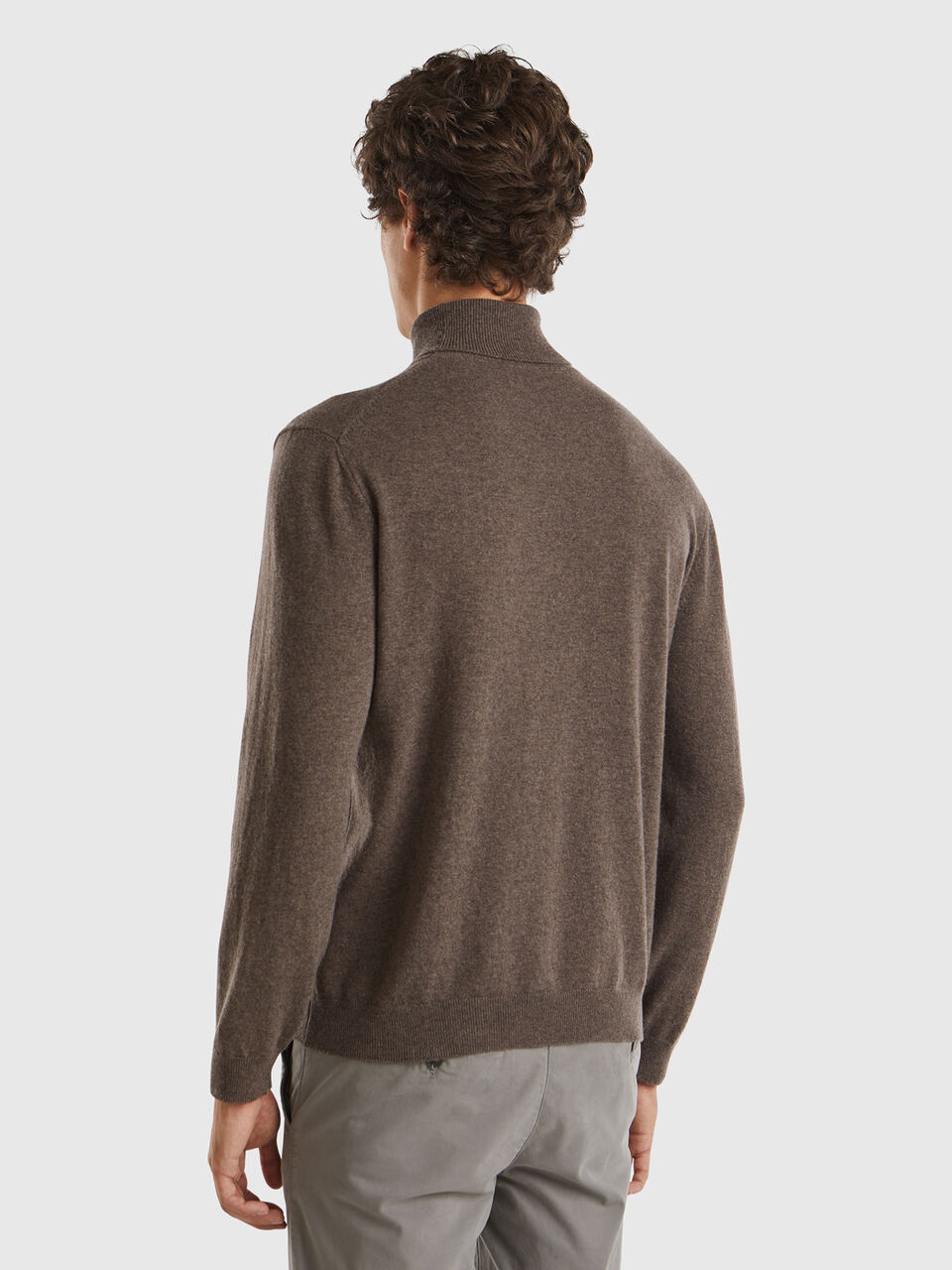 TURTLE NECK SWEATER Men image number null