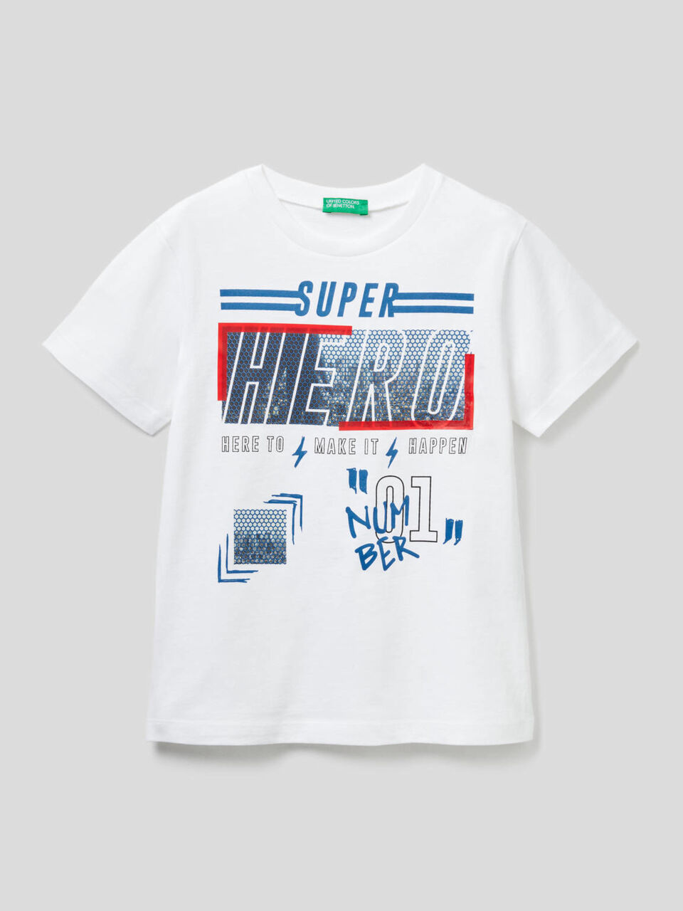 T-shirt with graphic print image number 1