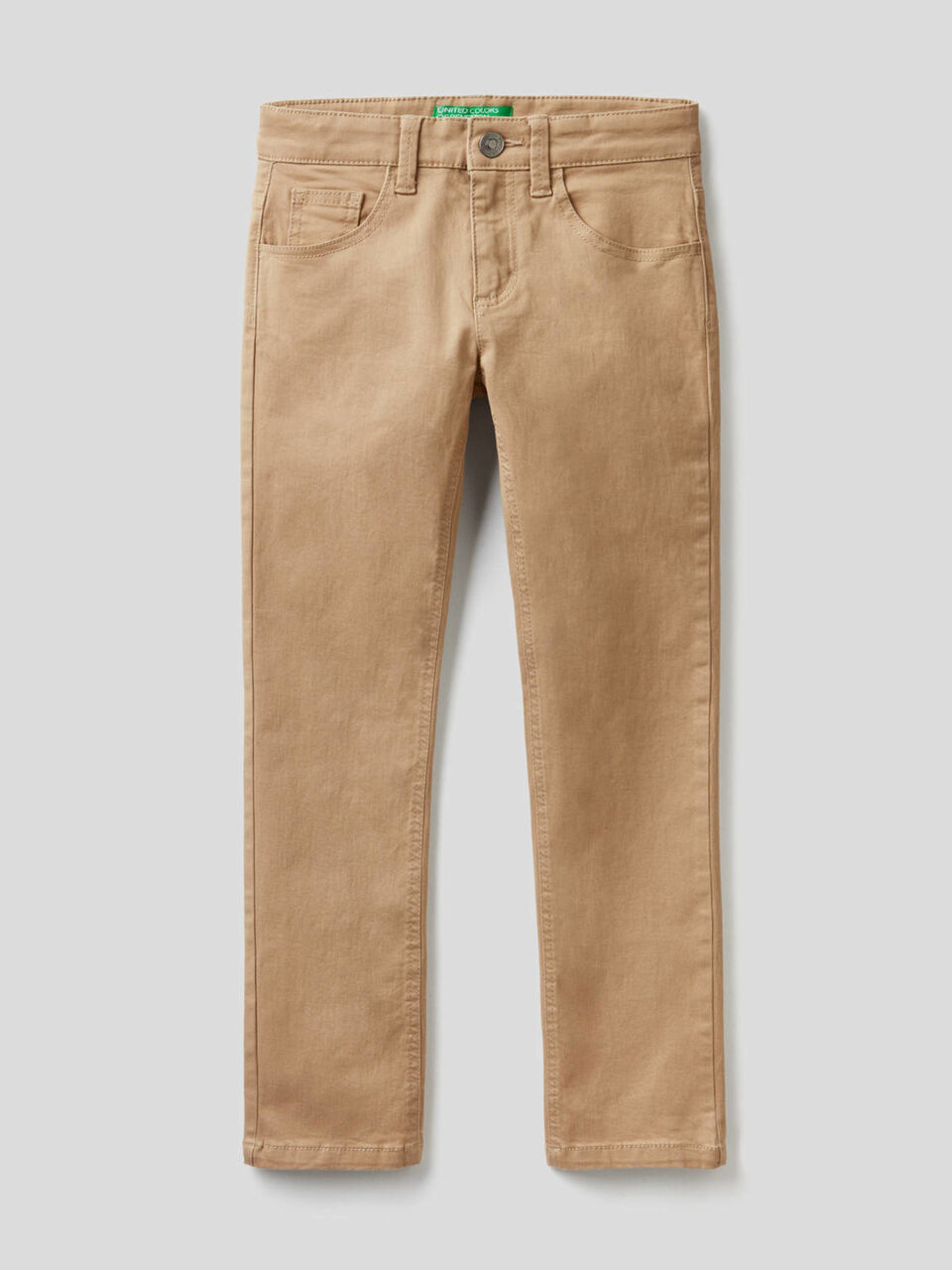 Five pocket slim fit trousers image number 1
