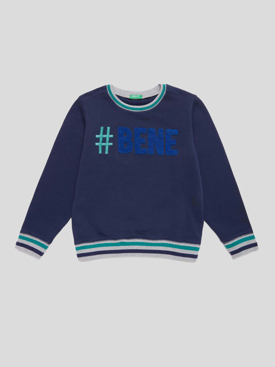 Sweatshirt with embroidery image number 1