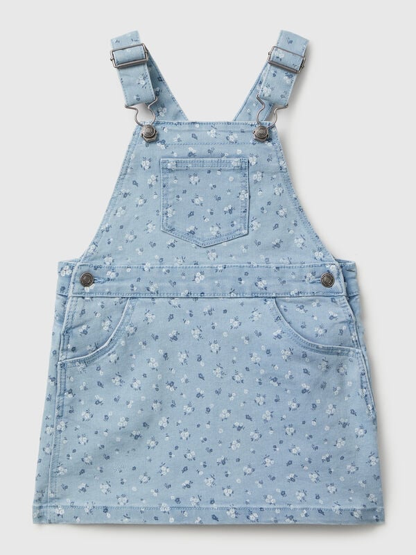 Floral dungaree skirt Junior Girl