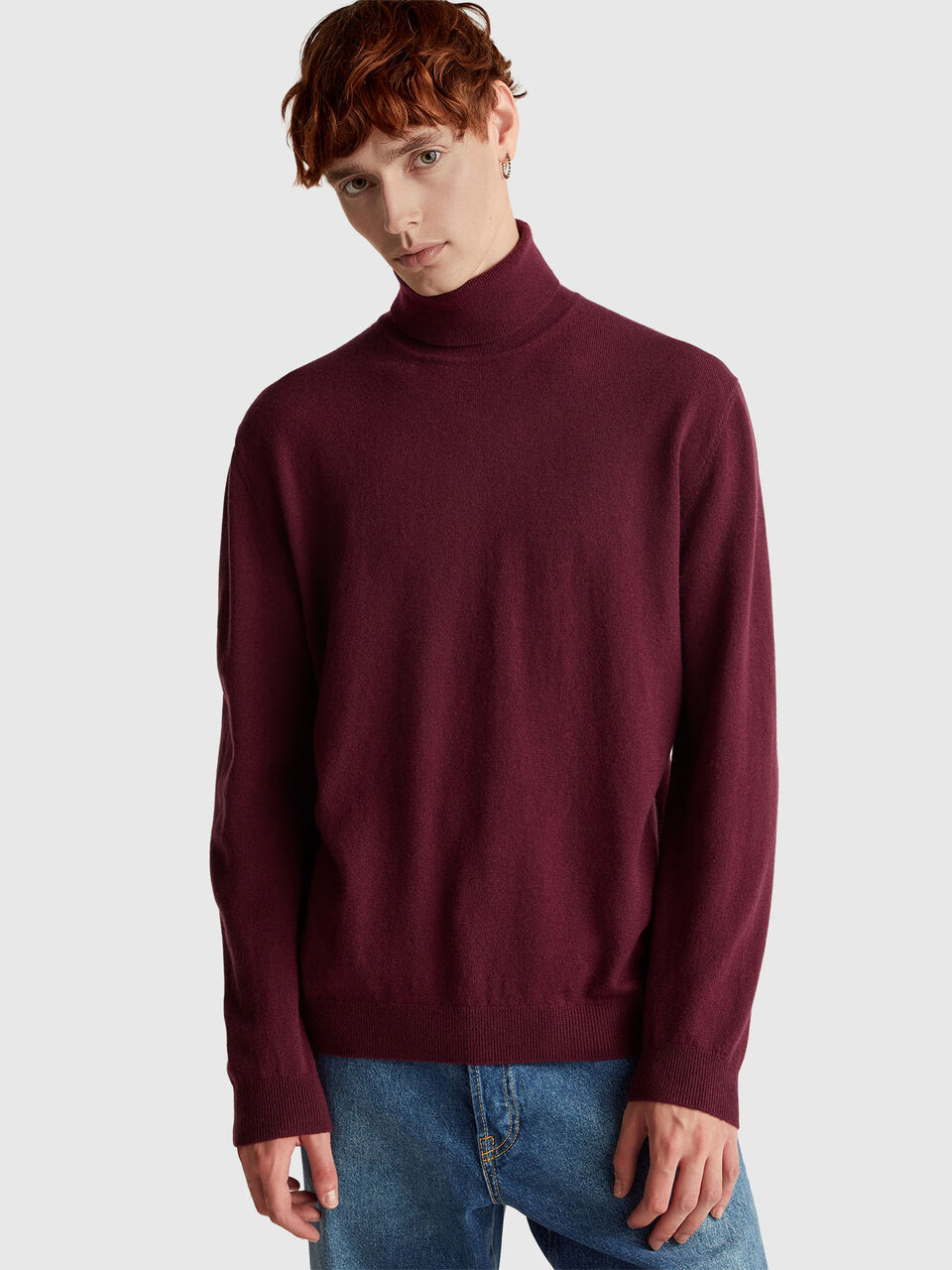 TURTLE NECK SWEATER Men image number null