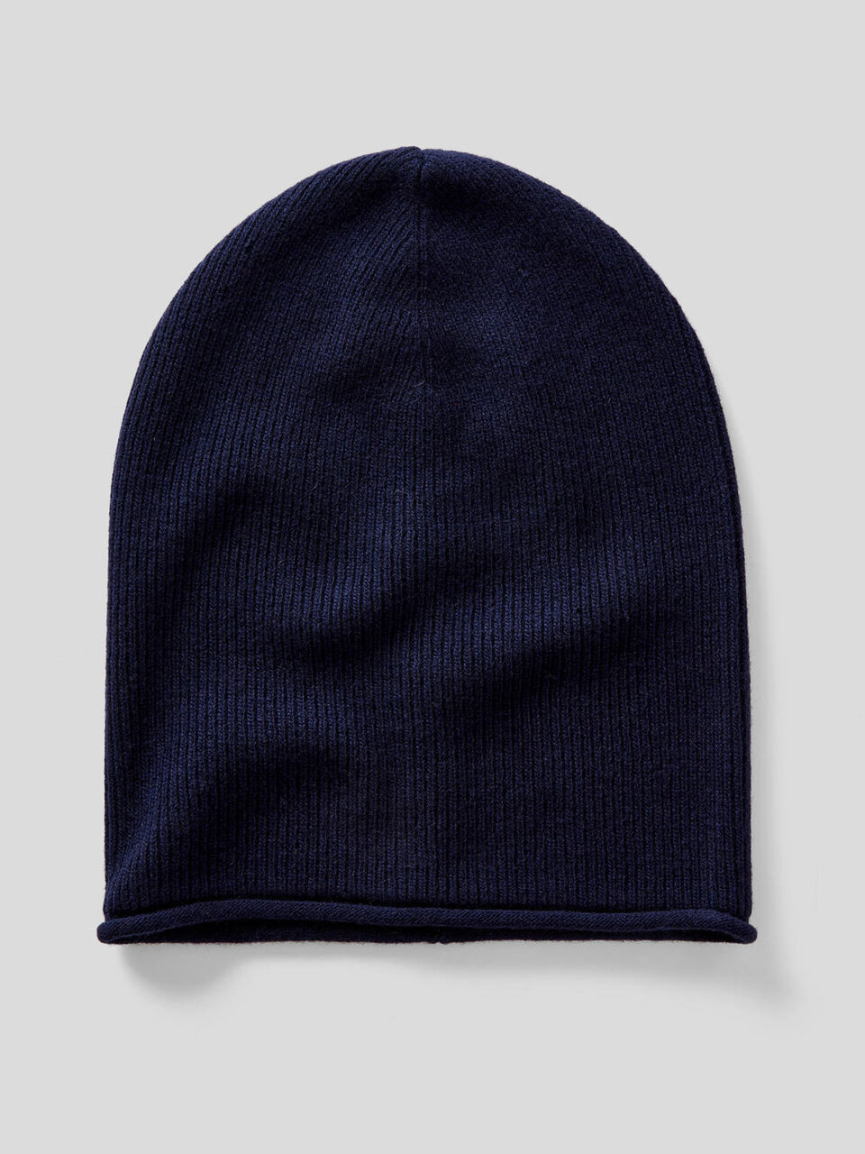 Ribbed wool blend hat image number 1