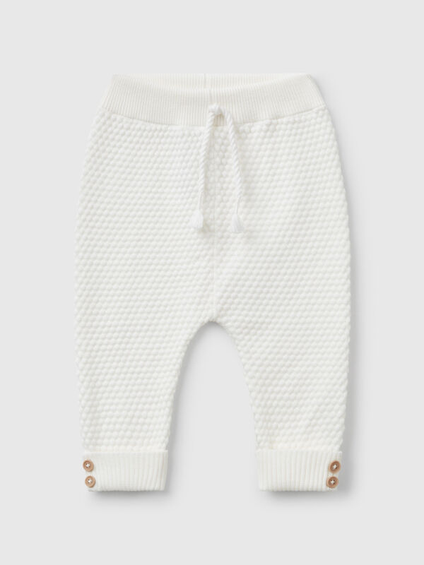100% knit cotton trousers New Born (0-18 months)