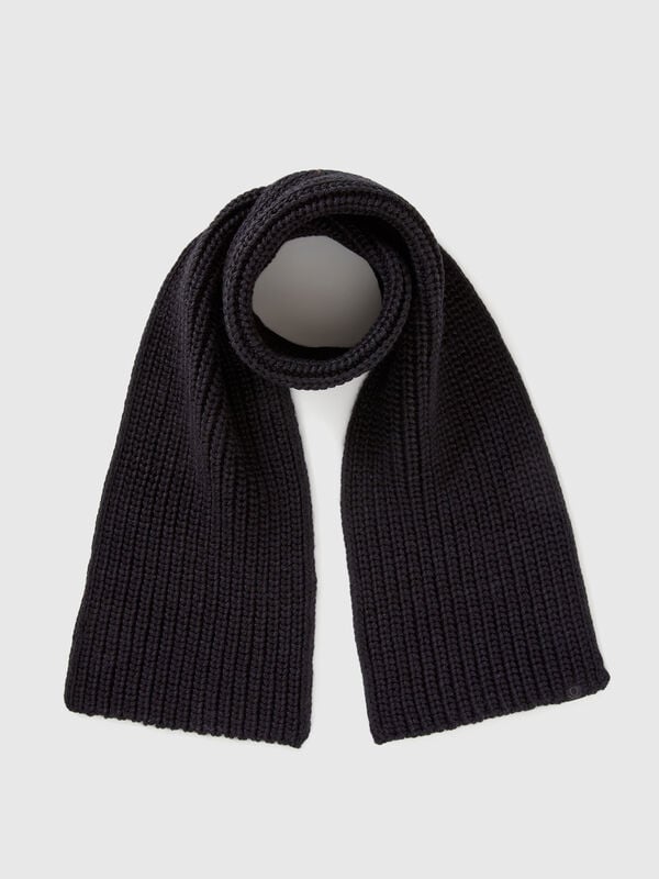 Wool blend scarf Junior Boy