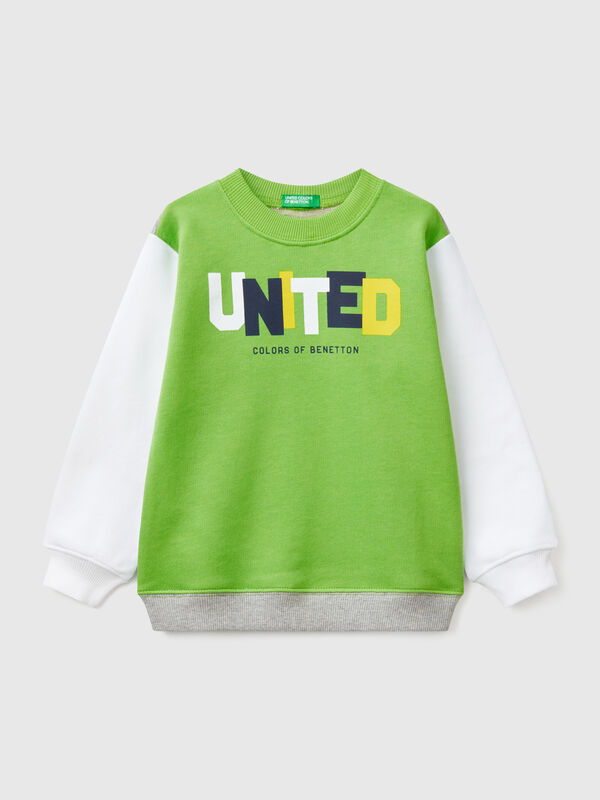  cotton sweatshirt with print Junior Boy