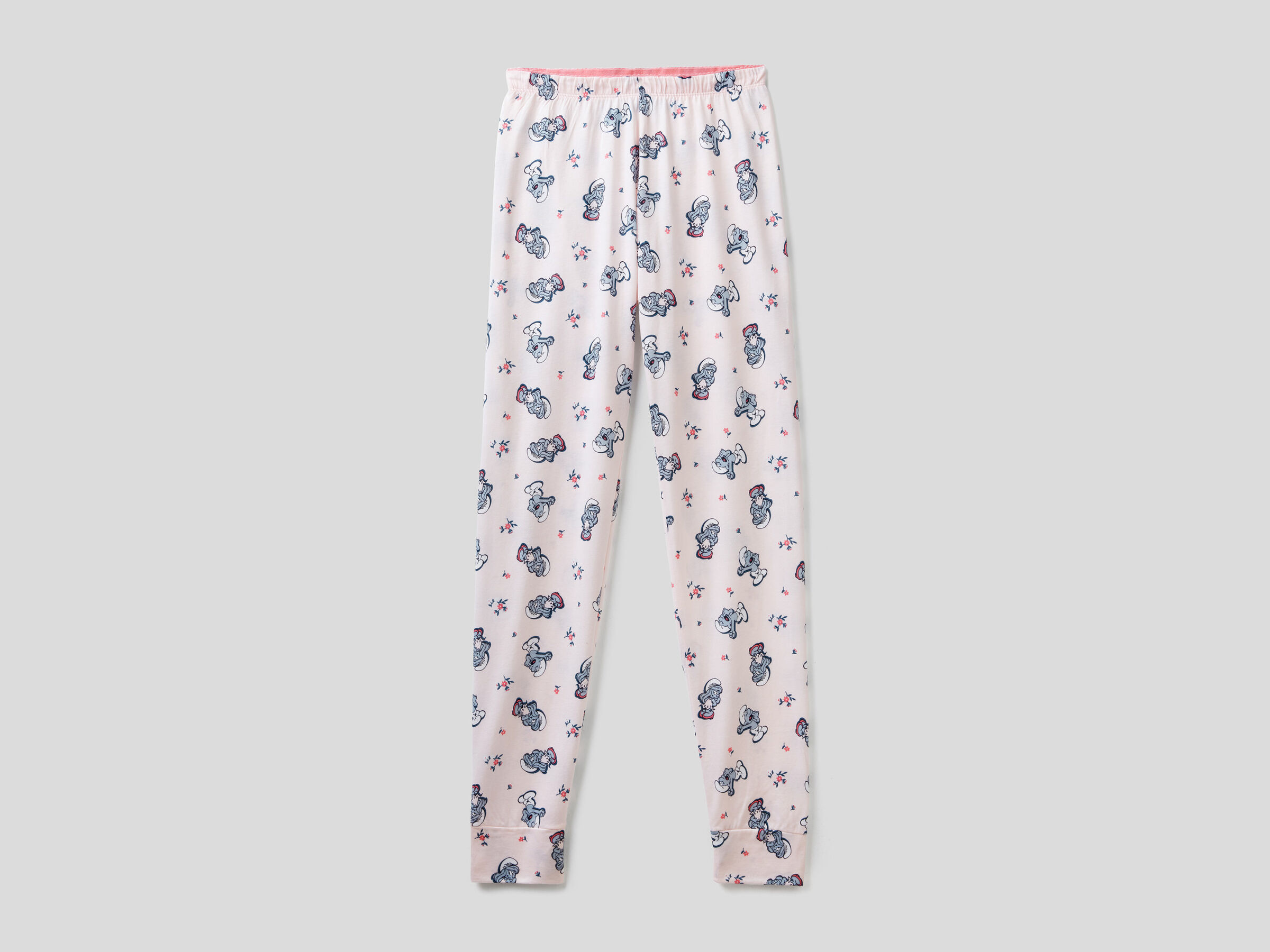 Patterned Smurfs trousers image number 4