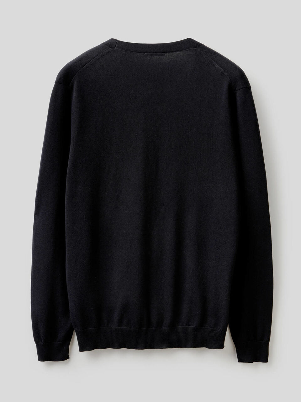 Cardigan in 100% cotton with V-neck image number 2
