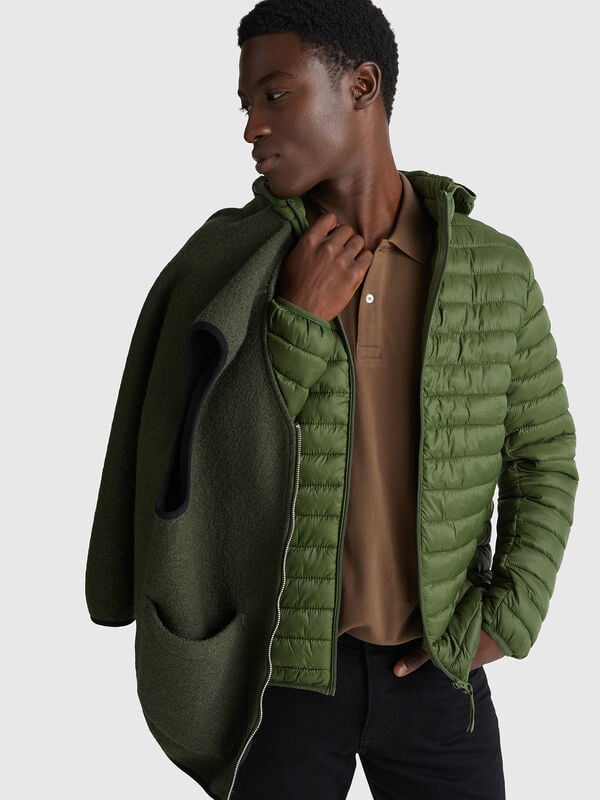 Regular fit puffer jacket  Men