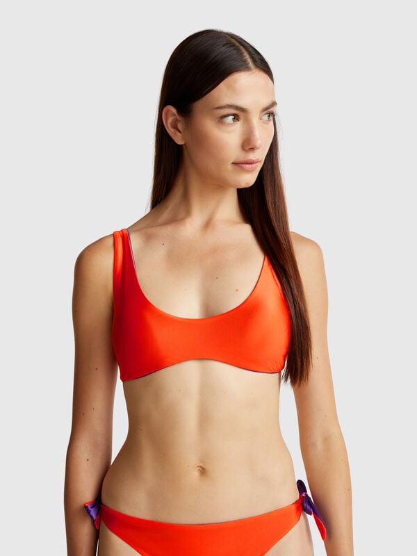 Reversible bikini top Women