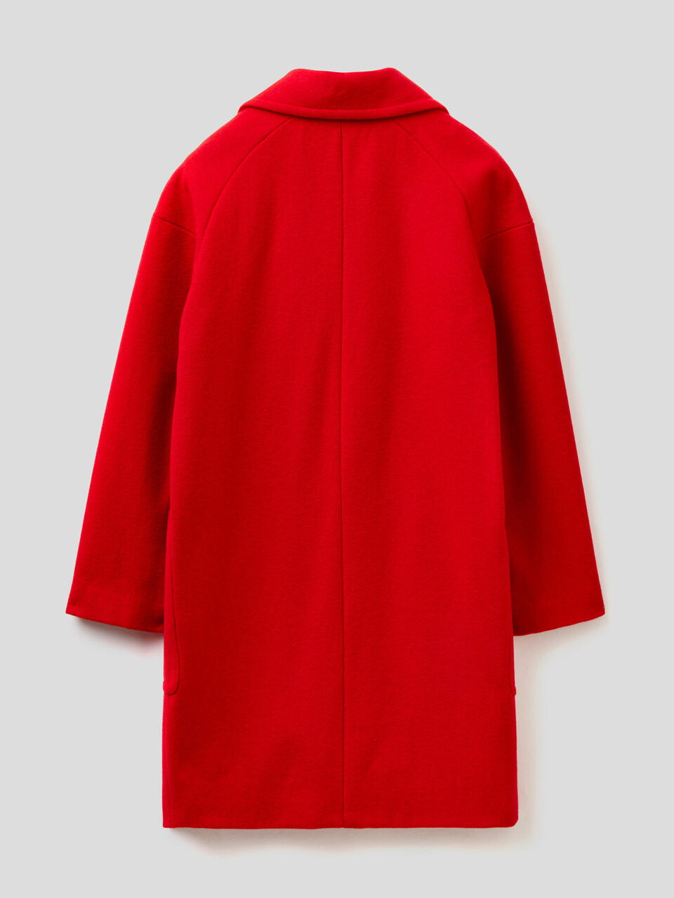 Wool blend cloth coat image number 2