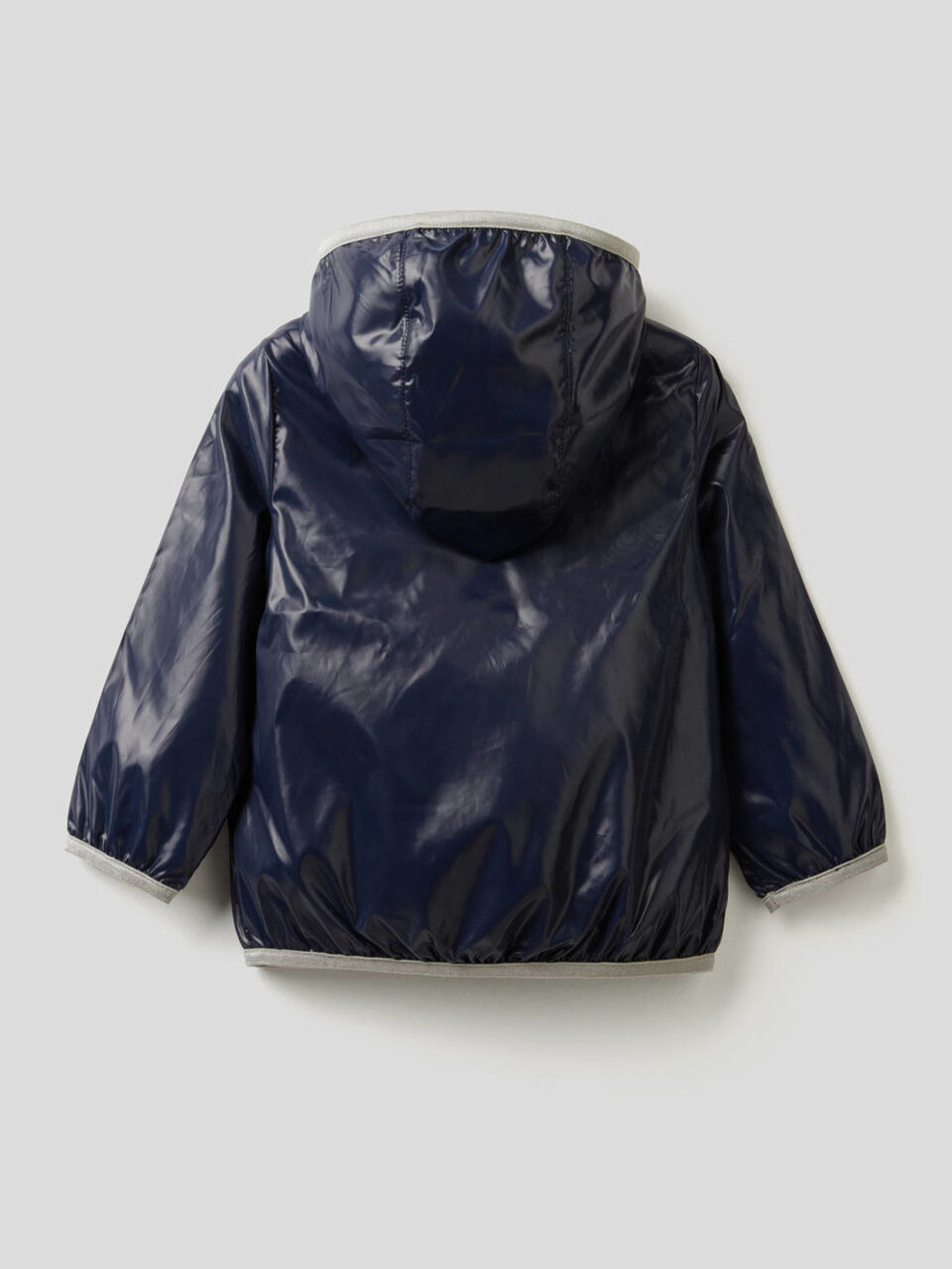 Jacket with zipper and hood image number 2