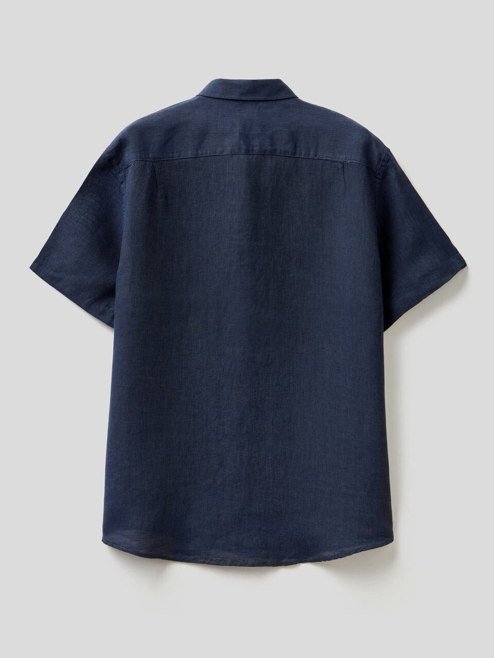 100% linen short sleeve shirt image number 2