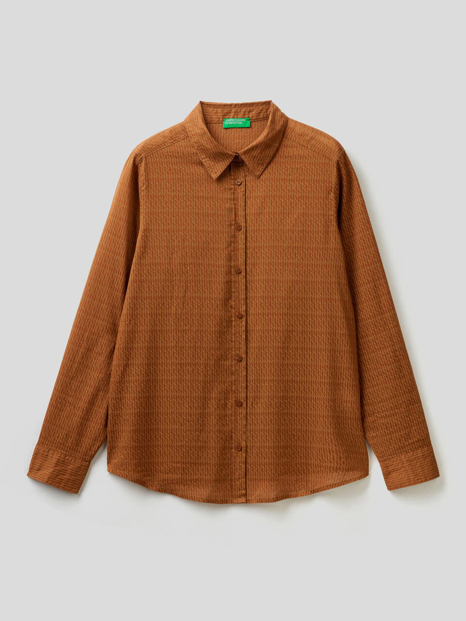 Shirt with allover pattern image number 1