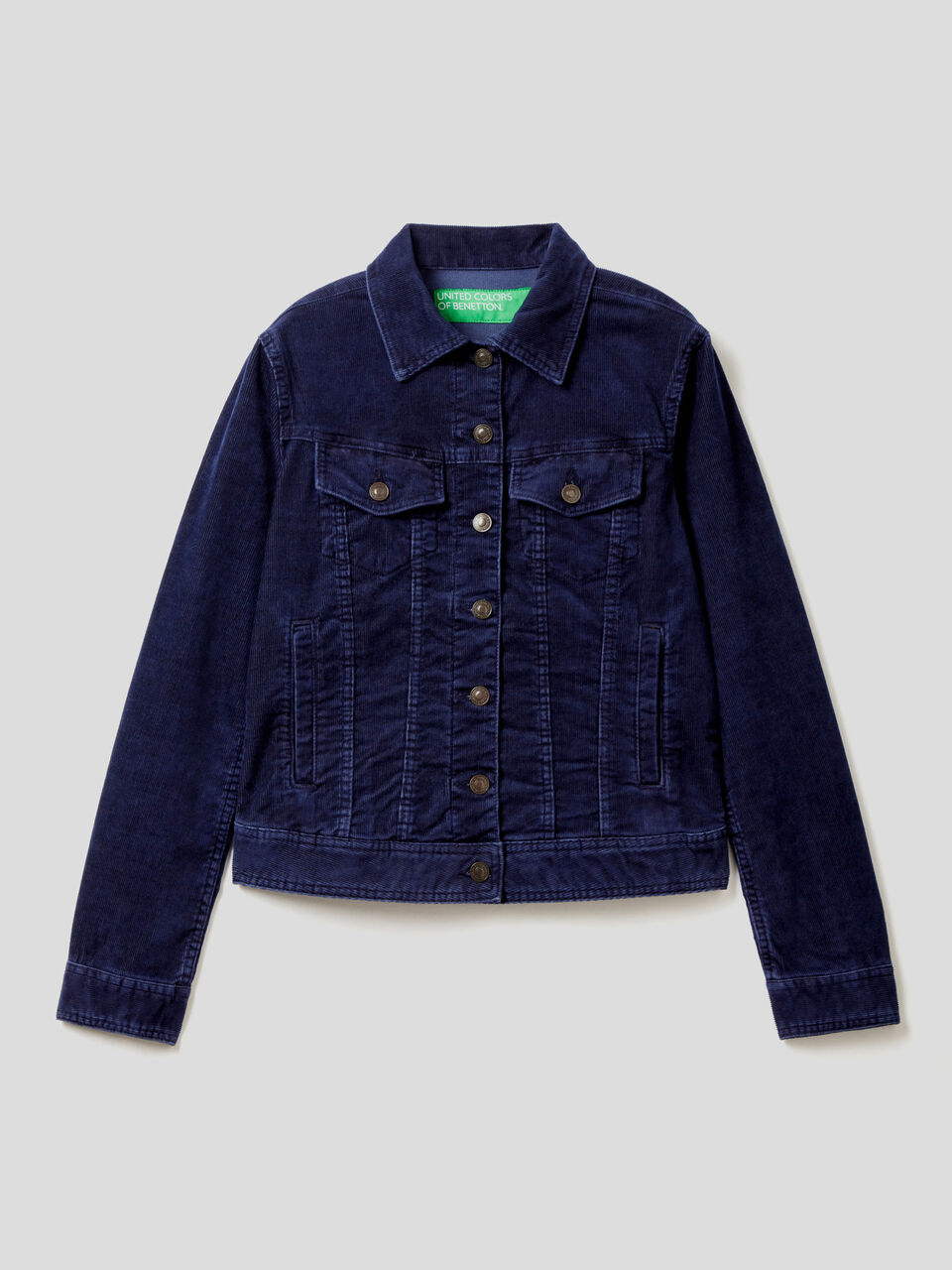 Ribbed velvet jacket image number 1
