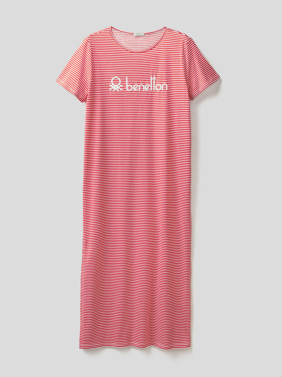 Long striped dress image number 1