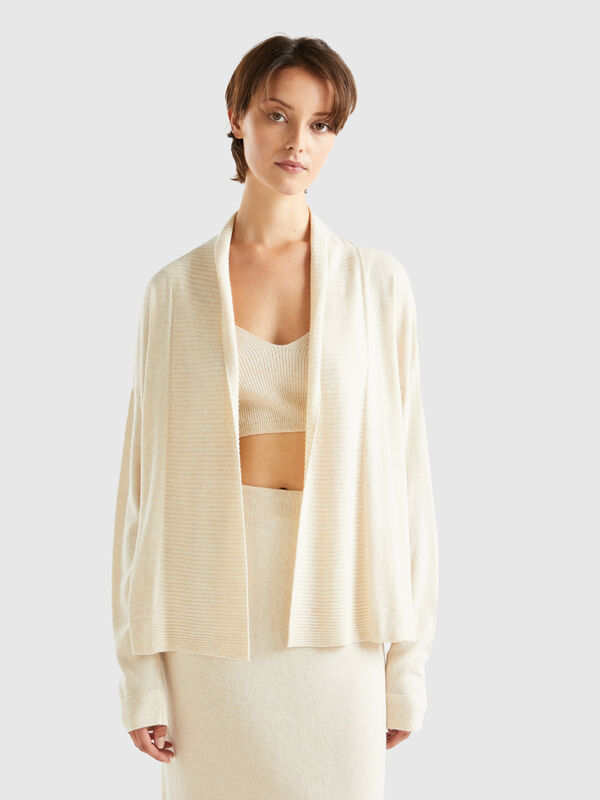 Cashmere blend cardigan