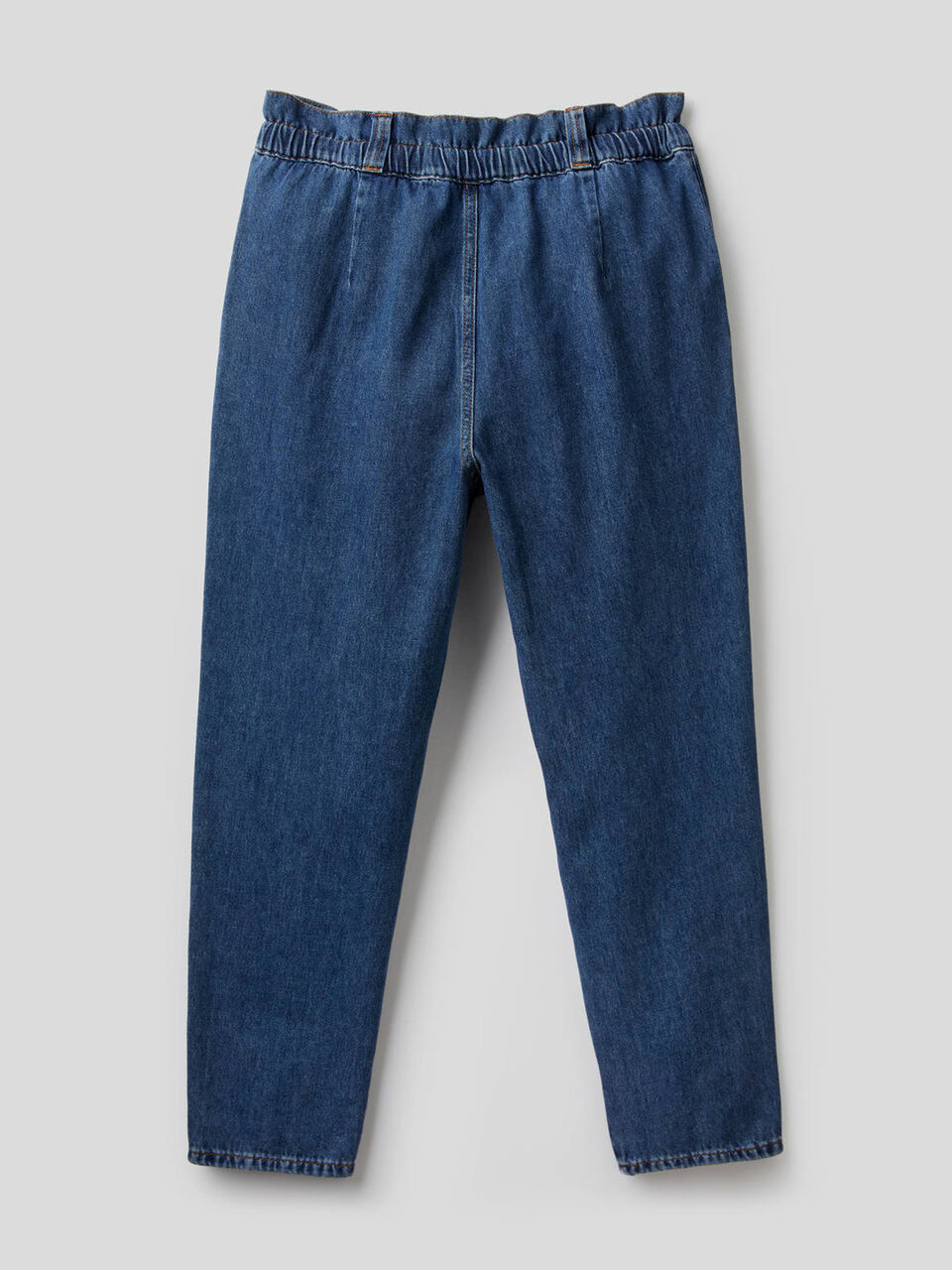 Denim trousers in 100% cotton image number 2